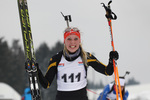28.02.2016, xkvx, Wintersport, DSV Biathlon Deutschlandpokal Massenstart v.l. LANGE Jessica