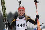 28.02.2016, xkvx, Wintersport, DSV Biathlon Deutschlandpokal Massenstart v.l. LANGE Jessica