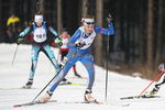 28.02.2016, xkvx, Wintersport, DSV Biathlon Deutschlandpokal Massenstart v.l. AIGNER Franziska