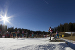 10.12.2016, xkvx, Wintersport, Biathlon IBU Junior Cup - Lenzerheide, Einzel v.l. SCHREDER Anna-Maria