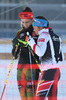 10.12.2016, xkvx, Wintersport, Biathlon IBU Junior Cup - Lenzerheide, Einzel v.l. VOIGT Vanessa, SCHREDER Anna-Maria