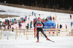 11.12.2016, xkvx, Wintersport, Biathlon IBU Junior Cup - Lenzerheide, Sprint v.l. KREUZER Yannik
