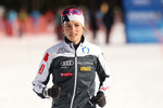 11.12.2016, xkvx, Wintersport, Biathlon IBU Junior Cup - Lenzerheide, Sprint v.l. LARDSCHNEIDER Irene
