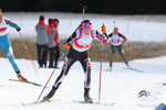 11.12.2016, xkvx, Wintersport, Biathlon IBU Junior Cup - Lenzerheide, Sprint v.l. SCHREDER Anna-Maria