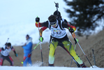 18.12.2016, xkvx, Wintersport, DSV Biathlon Deutschlandpokal Sprint v.l. GLOECKNER Jonas