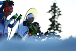 06.01.2018, xkvx, Wintersport, DSV Biathlon Deutschlandpokal - Notschrei, Biathloncross v.l. LODL Anne-Kathrin