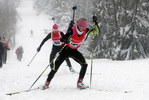 14.01.2017, xkvx, Wintersport, DSV Biathlon Deutschlandpokal Sprint v.l. AURICH Julia / HERMANN Hanna-Michelle