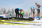 03.02.2017, xkvx, Wintersport, Biathlon IBU Junior Open European Championships - Nove Mesto Na Morave, Training v.l. Fischer Ski