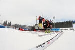 03.02.2017, xkvx, Wintersport, Biathlon IBU Junior Open European Championships - Nove Mesto Na Morave, Training v.l. HOLLANDT Julian