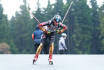 07.10.2017, xkvx, Wintersport, Biathlon Nordcup 2017, Sprint v.l. KUSCHEL Philipp