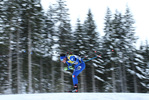 10.12.2017, xkvx, Wintersport, Biathlon IBU Junior Cup - Obertilliach, Sprint v.l. GIACOMEL Tommaso
