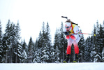10.12.2017, xkvx, Wintersport, Biathlon IBU Junior Cup - Obertilliach, Sprint v.l. PANCERZ Przemyslaw