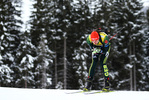 10.12.2017, xkvx, Wintersport, Biathlon IBU Junior Cup - Obertilliach, Sprint v.l. LOHSCHMIDT Sven
