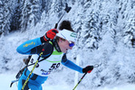 16.12.2017, xkvx, Wintersport, Biathlon IBU Junior Cup - Ridnaun, Sprint v.l. JEANMONNOT LAURENT Lou
