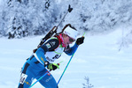 16.12.2017, xkvx, Wintersport, Biathlon IBU Junior Cup - Ridnaun, Sprint v.l. LAFFONT Deborah