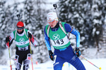 17.12.2017, xkvx, Wintersport, Alpencup - DSV Biathlon Deutschlandpokal v.l. WERNER Johan