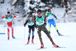 17.12.2017, xkvx, Wintersport, Alpencup - DSV Biathlon Deutschlandpokal v.l. LECHNER Lucas