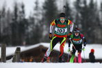 14.01.2018, xkvx, Wintersport, Alpencup - DSV Biathlon Deutschlandpokal - Hochfilzen, Sprint v.l. Von KAENELl Matthias