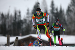 14.01.2018, xkvx, Wintersport, Alpencup - DSV Biathlon Deutschlandpokal - Hochfilzen, Sprint v.l. Von KAENELl Matthias