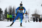14.01.2018, xkvx, Wintersport, Alpencup - DSV Biathlon Deutschlandpokal - Hochfilzen, Sprint v.l. KLEMM Nico