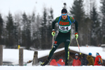 14.01.2018, xkvx, Wintersport, Alpencup - DSV Biathlon Deutschlandpokal - Hochfilzen, Sprint v.l. SCHUMACHER Marvin