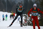 14.01.2018, xkvx, Wintersport, Alpencup - DSV Biathlon Deutschlandpokal - Hochfilzen, Sprint v.l. STALDER Sebastian