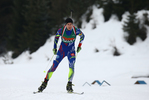 14.01.2018, xkvx, Wintersport, Alpencup - DSV Biathlon Deutschlandpokal - Hochfilzen, Sprint v.l. BRYN Patryk