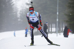 26.01.2018, xkvx, Wintersport, Biathlon IBU Junior Cup - Nove Mesto Na Morave, Sprint v.l. OBERHAUSER Magnus