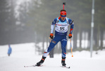 26.01.2018, xkvx, Wintersport, Biathlon IBU Junior Cup - Nove Mesto Na Morave, Sprint v.l. STVRTECKY Jakub