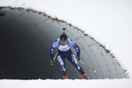 26.01.2018, xkvx, Wintersport, Biathlon IBU Junior Cup - Nove Mesto Na Morave, Sprint v.l. MAHON Jethro