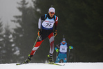 26.01.2018, xkvx, Wintersport, Biathlon IBU Junior Cup - Nove Mesto Na Morave, Sprint v.l. KROELL Lukas