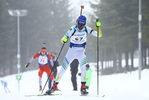 26.01.2018, xkvx, Wintersport, Biathlon IBU Junior Cup - Nove Mesto Na Morave, Sprint v.l. MARTINS Lucas