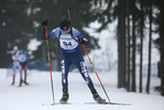 26.01.2018, xkvx, Wintersport, Biathlon IBU Junior Cup - Nove Mesto Na Morave, Sprint v.l. WRIGHT Matthew Liam