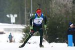 27.01.2018, xkvx, Wintersport, Biathlon IBU Junior Cup - Nove Mesto Na Morave, Sprint v.l. GROTIAN Tim