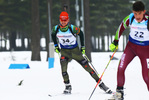 27.01.2018, xkvx, Wintersport, Biathlon IBU Junior Cup - Nove Mesto Na Morave, Sprint v.l. VEIT Marinus