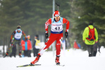 27.01.2018, xkvx, Wintersport, Biathlon IBU Junior Cup - Nove Mesto Na Morave, Sprint v.l. BOCHKARNIKOV Sergey