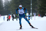 27.01.2018, xkvx, Wintersport, Biathlon IBU Junior Cup - Nove Mesto Na Morave, Sprint v.l. LAMURE Morgan