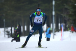 27.01.2018, xkvx, Wintersport, Biathlon IBU Junior Cup - Nove Mesto Na Morave, Sprint v.l. PONOMARENKO Oleksandr