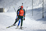 03.02.2018, xkvx, Wintersport, Alpencup - DSV Biathlon Deutschlandpokal - Oberhof, Sprint v.l. KEBINGER Hanna