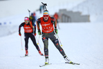 03.02.2018, xkvx, Wintersport, Alpencup - DSV Biathlon Deutschlandpokal - Oberhof, Sprint v.l. JESSE Stephanie