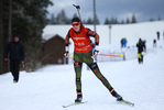 03.02.2018, xkvx, Wintersport, Alpencup - DSV Biathlon Deutschlandpokal - Oberhof, Sprint v.l. RICHTER Anna-Maria