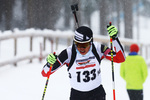 04.02.2018, xkvx, Wintersport, Alpencup - DSV Biathlon Deutschlandpokal - Oberhof, Sprint v.l. HUANG Jett