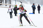 04.02.2018, xkvx, Wintersport, Alpencup - DSV Biathlon Deutschlandpokal - Oberhof, Sprint v.l. JESSE Stephanie