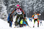 04.02.2018, xkvx, Wintersport, Alpencup - DSV Biathlon Deutschlandpokal - Oberhof, Sprint v.l. HANSES Lena