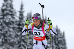 10.02.2018, xkvx, Wintersport, DSV Biathlon Deutschlandpokal - Altenberg, Massenstart v.l. SCHELB Jule