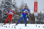 10.02.2018, xkvx, Wintersport, DSV Biathlon Deutschlandpokal - Altenberg, Massenstart v.l. RING Lena, HEINEMANN Marit