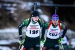 15.12.2018, xkvx, Biathlon, Deutschlandpokal Martell, Sprint, v.l. LOHSCHMIDT Sven