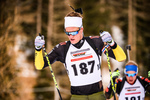 16.12.2018, xkvx, Biathlon, Deutschlandpokal Martell, Verfolgung, v.l. SCHMUCK Dominic
