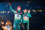 29.12.2018, xkvx, Biathlon JOKA World Team Challenge, AUF SCHALKE emspor, v.l. Max Barchewitz, Sophia Schneider(DFL/DFB REGULATIONS PROHIBIT ANY USE OF PHOTOGRAPHS as IMAGE SEQUENCES and/or QUASI-VIDEO)