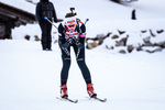 12.01.2019, xkvx, Biathlon, Deutschlandpokal Ridnaun, Einzel, v.l. PUDERBACH  Gina  Marie